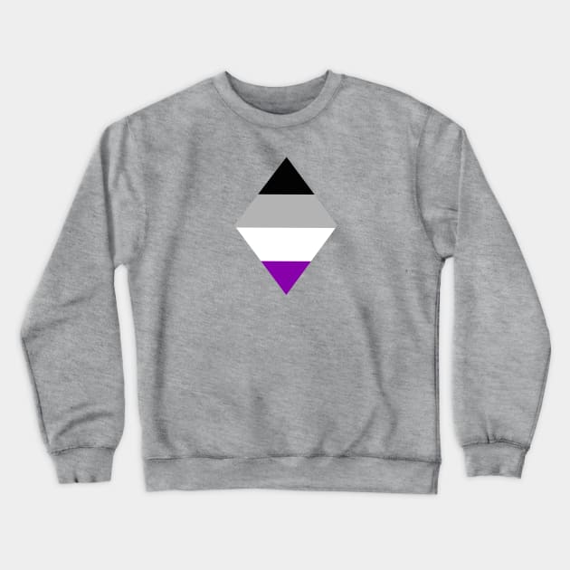 Ace of Diamonds Crewneck Sweatshirt by traditionation